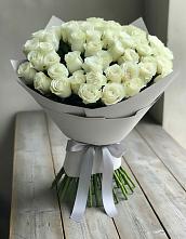 Букет 35 Белых роз #REPLACE_PRED# Солослово