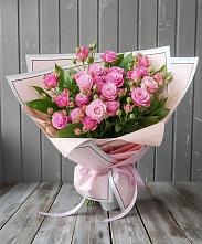 Букет Розовый кустик #REPLACE_PRED# Солослово